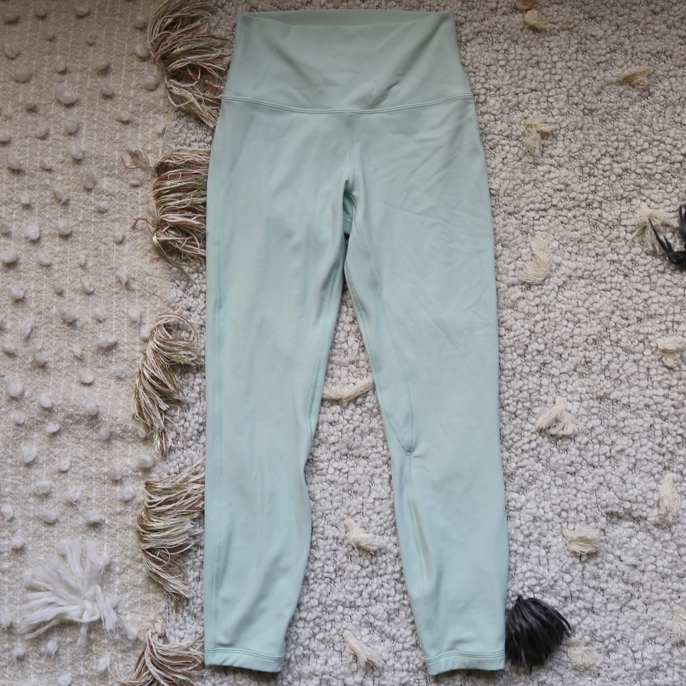 Lululemon Align High-Rise Pant 25'' In Delicate Mint